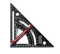 Regla triangular de aleación sólida de 17,8 cm de óxido para una aleación