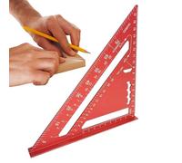 Regla Triangular, Regla De Escala Métrica Técnica, Herramienta De Medición De Precisión En Metal Para Carpintería Y Dibujo Arquitectónico