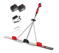 Regla vibratoria de hormigón eléctrica inalámbrica, herramienta de nivelación de hormigón con batería de litio, máquina de nivelación de mano for construcción de entrada de garaje, suelo, patio