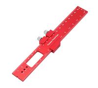 Regladebolsillo - Reglademarcado de bolsillo con tope deslizante, material de aluminio, tamaño del producto 6,3/7,87/11,81 pulgadas, regulación de trazado y regulación cuadrada que mide las reglas de