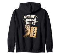 Reglas Casa Hurón Sudadera con Capucha