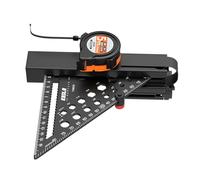 Reglas de acero retráctiles de construcción de 5 m con buscadores de ángulos de aluminio, montaje ergonómico en la cintura, sistemas de liberación rápida para el hogar, reglas de acero fáciles de