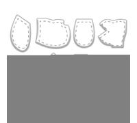 Reglas De Acolchado - Regla De Elefantes | Plantilla De Acolchado | PlantillaaDe Patrón De Elefante Acrílico Conjunto De Regla | Kit De Plantillaa De Colcha De Memoria Para Patrones