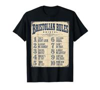 Reglas de Bristolia Dialecto de Bristol Camiseta