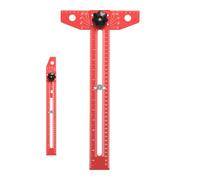 Reglas de Construcción,Escuadra En T De Aleación De Aluminio - Regla T De Marcaje | para Construcción, Dibujo Técnico, Costura, Instalación de Herrajes, Carpintería, Mejoras del Hogar y