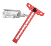 Reglas de Construcción,Herramientas de Dibujo Técnico | Escuadra de Ángulo en T | para Construcción, Dibujo Técnico, Costura, Instalación de Herrajes, Carpintería, Mejoras del Hogar y