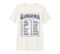 Reglas de Glasgow Acento Camiseta Premium