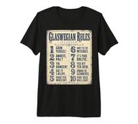 Reglas de Glasgow Argot Camiseta Premium