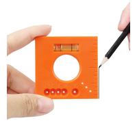 Reglas de medición para carpinteros | Reglas de medición para carpinteros Marcador de compensación de marcado de,Carpintero Carpintería Recorte fácilmente Herramienta de trazado rápido para p