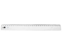 Reglas marca LIDERPAPEL modelo REGLA LIDERPAPEL PLASTICO IRROMPIBLE TRANSPARENTE 30 CM