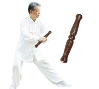 reglas, Regla de Tai Chi, bastón madera ejercicios, 33 x (4,7-5) cm, 1(33 * 5.0 cm)