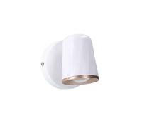 Regleta 1 luz metal color blanco serie adri 7.1cm