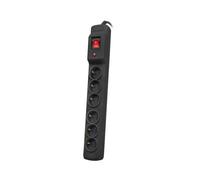 Regleta ARMAC MULTI M6 5M 6X 230V PL negra M6/50/CZ