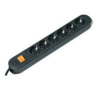 Regleta Bachmann SMART 6 Tomas con Protección Interruptor y Cable 3 m