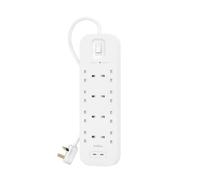 Regleta Belkin SRB004CA2M 8 Tomas 2 USB-C con Protección y Montaje en Pared