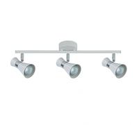 regleta blanca de 3 focos para baño modelo maximo fabrilamp