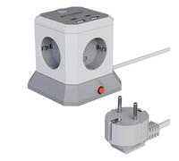Regleta BlitzWolf BW-EC1 4 Tomas AC 2 USB-A 2 USB-C con Protección y Durabilidad