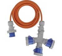 Regleta Brennenstuhl 3 Tomas CEE 16A H07RN-F IP44 2 m Cable