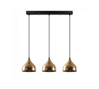 Regleta colgante asney 18 oro (3 luces) marca wonderlamp
