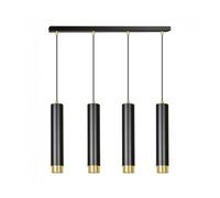 Regleta colgante mura /oro (4 luces) marca wonderlamp