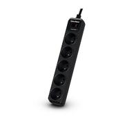 Regleta con interruptor Cyberpower B0520SC0-DE/ 5 Tomas de corriente/ Negra (B0520SC0-DE)