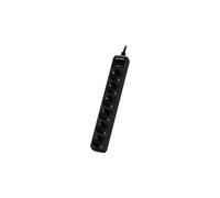 Regleta - CyberPower - B0620SC0-DE - 6 enchufes Schuko - Protector contra sobretensiones 350 J - Negro
