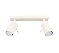 Regleta de 2 focos de color Ring 2 Beige