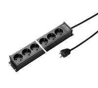 Regleta de 6 vías en ángulo recto Martin Kaiser con cable de 1,5 m (Enchufe Europeo) - 1102ZL6SW15