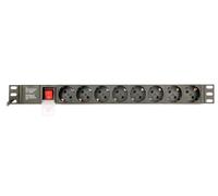 Regleta de 8 Tomas con Interruptor GEMBIRD EG-PDU-014-C14 (3 m)