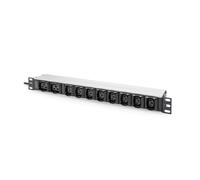 Regleta de alimentación 1U Aluminio PDU rack 8 x DN-95427