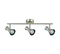 Regleta 3 luces metal color niquel serie mã¡ximo 48.5cm