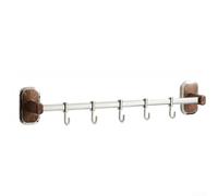 Regleta de cocina de acero inoxidable para pared, 30 cm, autoadhesiva, (A | Acero inoxidable 201, autoadhesivo, sin agujeros, 30 cm de longitud, para cuchara y cucharón
