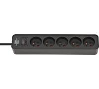 Regleta de enchufes 5 enchufes con interruptor Ecolor 1153254300