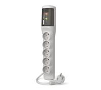 Regleta de enchufes Acar XP Easy Power de 1,5 m, color gris.