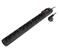 ARMAC M9 / 15 / CZ PROTECCIÓN contra SOBRETENSIONES ARMAC Multi M9 (9 ENCHUFES) 1,5 M Negro