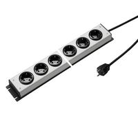 Regleta de enchufes Martin Kaiser de 10 vías con toma de tierra y cable de 1,5 m - 1057ZL10L-SW15