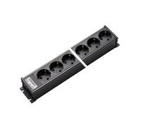 Regleta de enchufes Martin Kaiser de 10 vías y 45 grados sin interruptor (Enchufe Europeo) - 1102/10sw [10 Piezas]