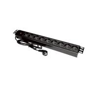 Regleta de enchufes para rack 19 pulgadas PDU enchufe 9 x PZ09