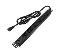 Regleta de enchufes PDU-04I1906I-0200-C20-BK: Enchufes de protección: 10 230VAC