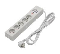 Regleta de enchufes Z5/30/SZ: conectores: 5 250VAC 10A gris 3 metros ARMAC