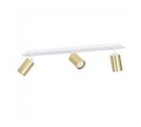 Regleta de focos tao blanco/oro 3 luces marca wonderlamp