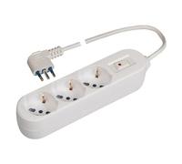 Regleta De Mesa Poly Pool, Modelo PP2513, Color Blanco, Para Una Práctica