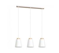Regleta de techo lasso blanco 3 luces marca wonderlamp