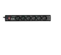 Regleta Eaton PS6TD 6 Tomas Tipo F con Protección y Interruptor Integrado