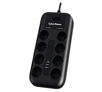 CyberPower Systems Regleta con interruptor P0820SUD0-DE 8 tomas 2 USB 1.8 m negra