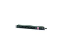 Regleta enchufes Rack 1U 10X C13 enchufe I-CASE STRIP-10C