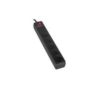 Regleta enchufes SPG5-C-10 (5x VDE 3m color negro)