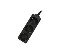 Regleta Ewent 3 Tomas 16A Negro