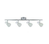regleta focos orientables modelo cholo blanco/cromo