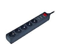 Energenie 7000024 Regleta, Negro